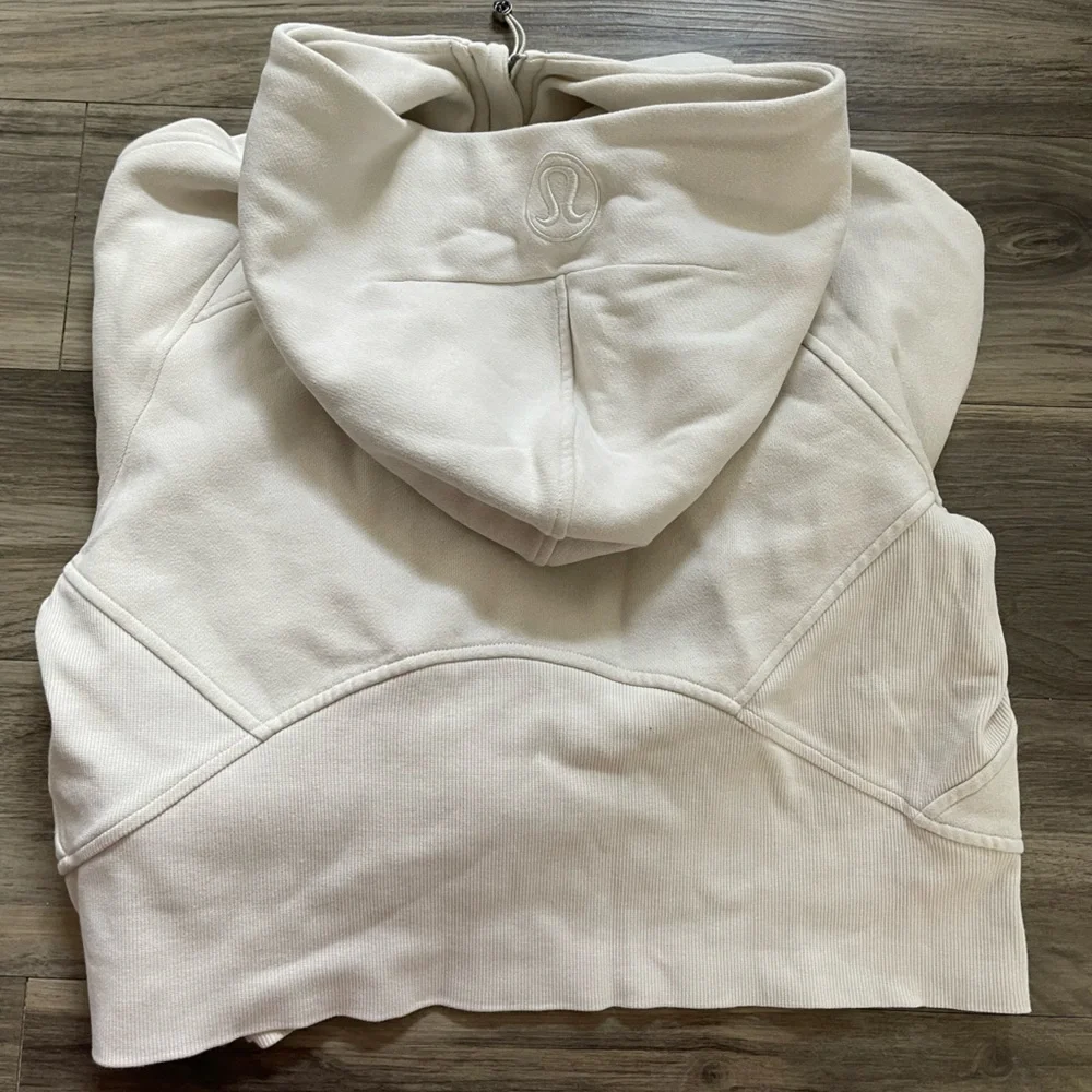 lululemon athletica Cream Scuba Half Zip - Picture 2 of 2